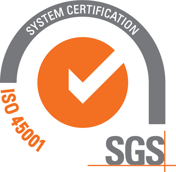 image of the SGS ISO 45001 TCL certification